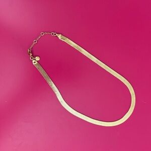 J.Crew Elegant Gold Chain Necklace